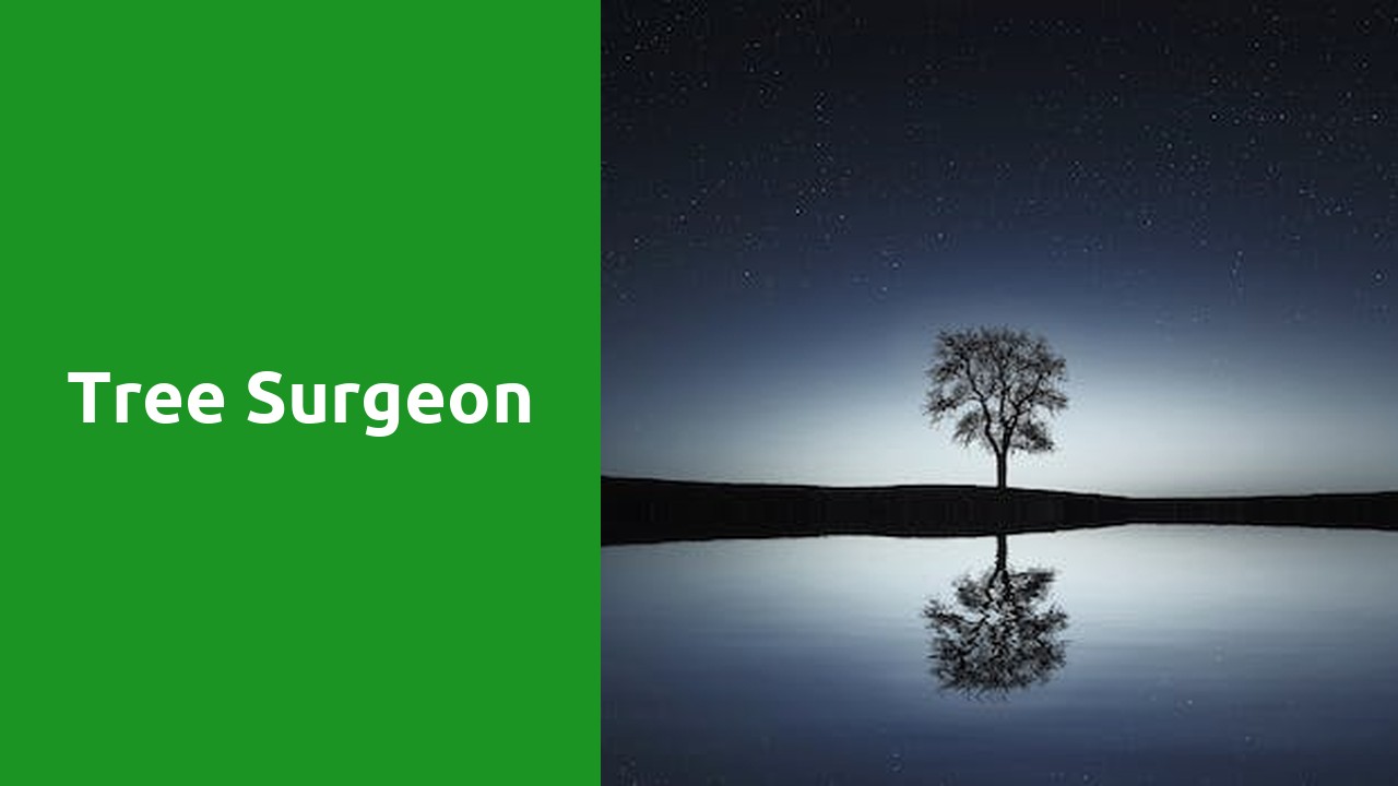 tree surgeon